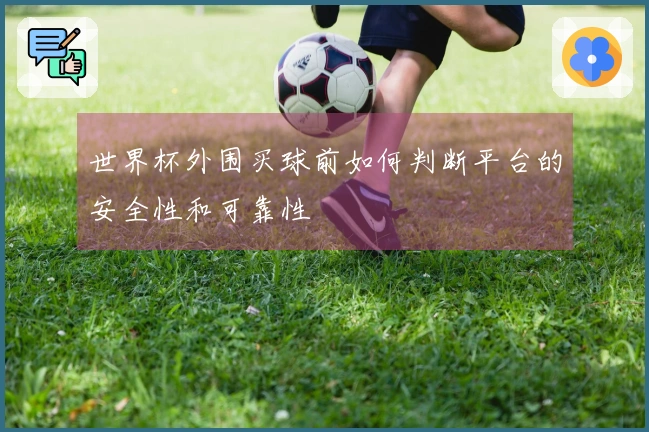 世界杯外围买球前如何判断平台的安全性和可靠性